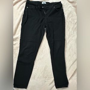 Paige Verdugo Ankle Jeans Black Size 32